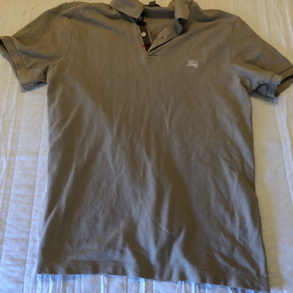 Burberry Brit Pique Cotton Polo Beige
